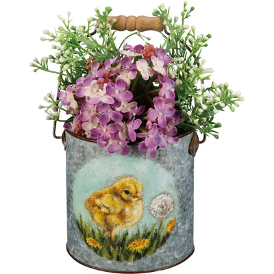 💙 Set of 3 Spring Farm Animals and Daffodils Bucket Set