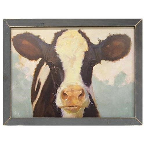 Nessie the Cow Framed Print