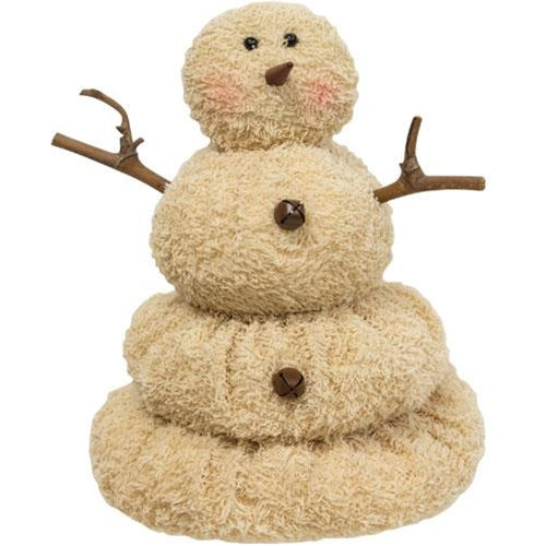💙 Melting Snowman Rustic Plush 8" H