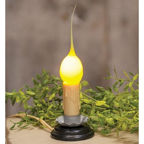 Pastel Yellow 4W Bulb with Candelabra Base