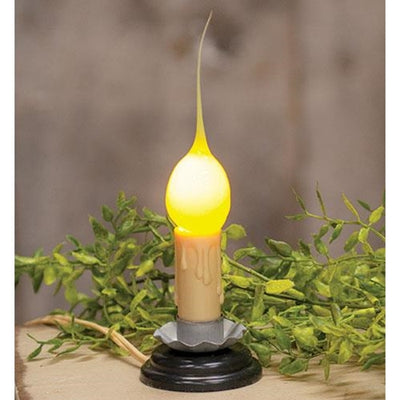 Pastel Yellow 4W Bulb with Candelabra Base