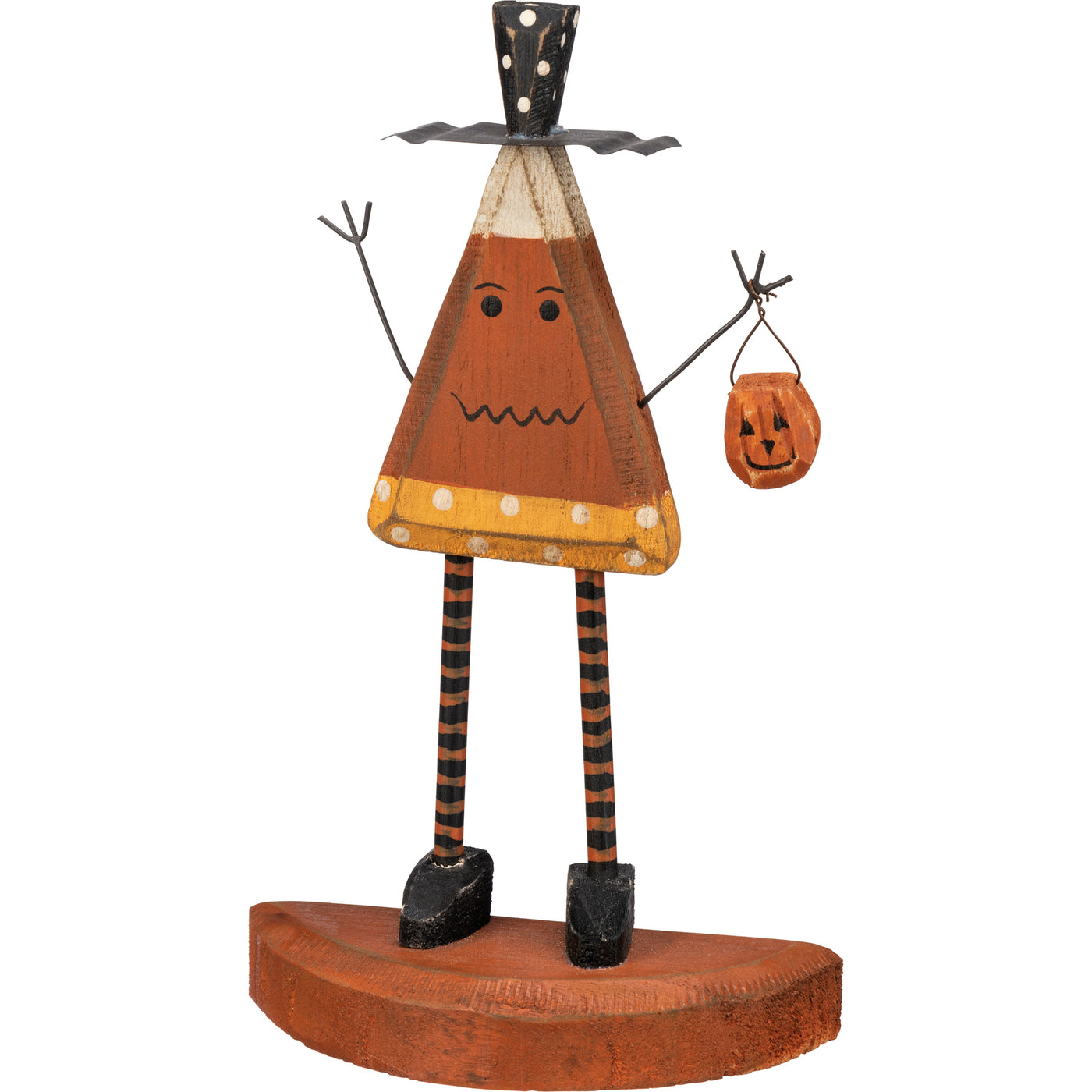 💙 Candy Corn Man Halloween Figure