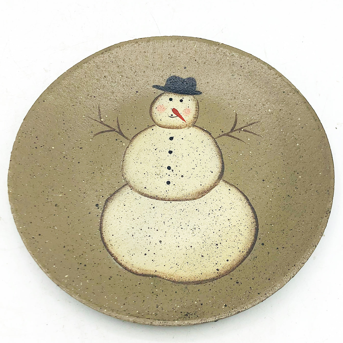 💙 Rustic Snowman 6" Decorative Plates
