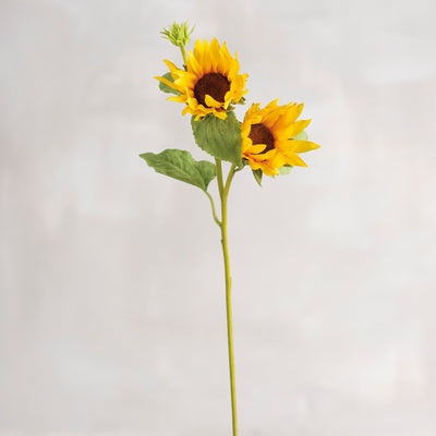 💙 Warm Sunflowers Faux Floral 20" Stem