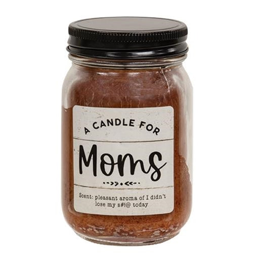 A Candle For Moms Buttered Maple Sugar Pint Jar Candle