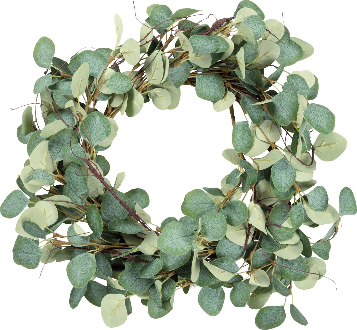 Eucalyptus Faux Foliage 23" Wreath