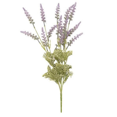💙 Set of 2 Lavender Shades 20" Faux Floral Stem