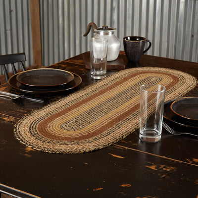 Kettle Grove Jute Table Runner 13" x 36"