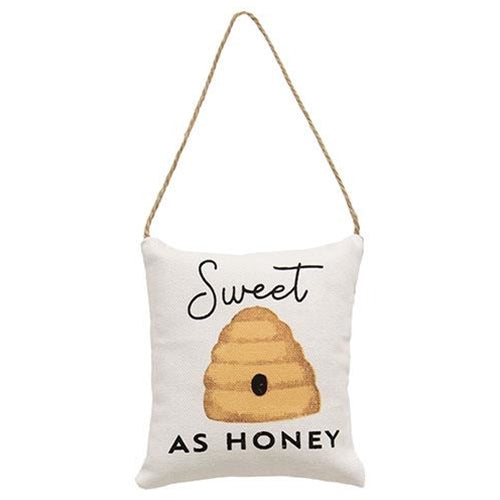 Sweet As Honey Bee Pillow Ornament
