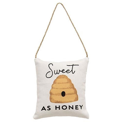 Sweet As Honey Bee Pillow Ornament