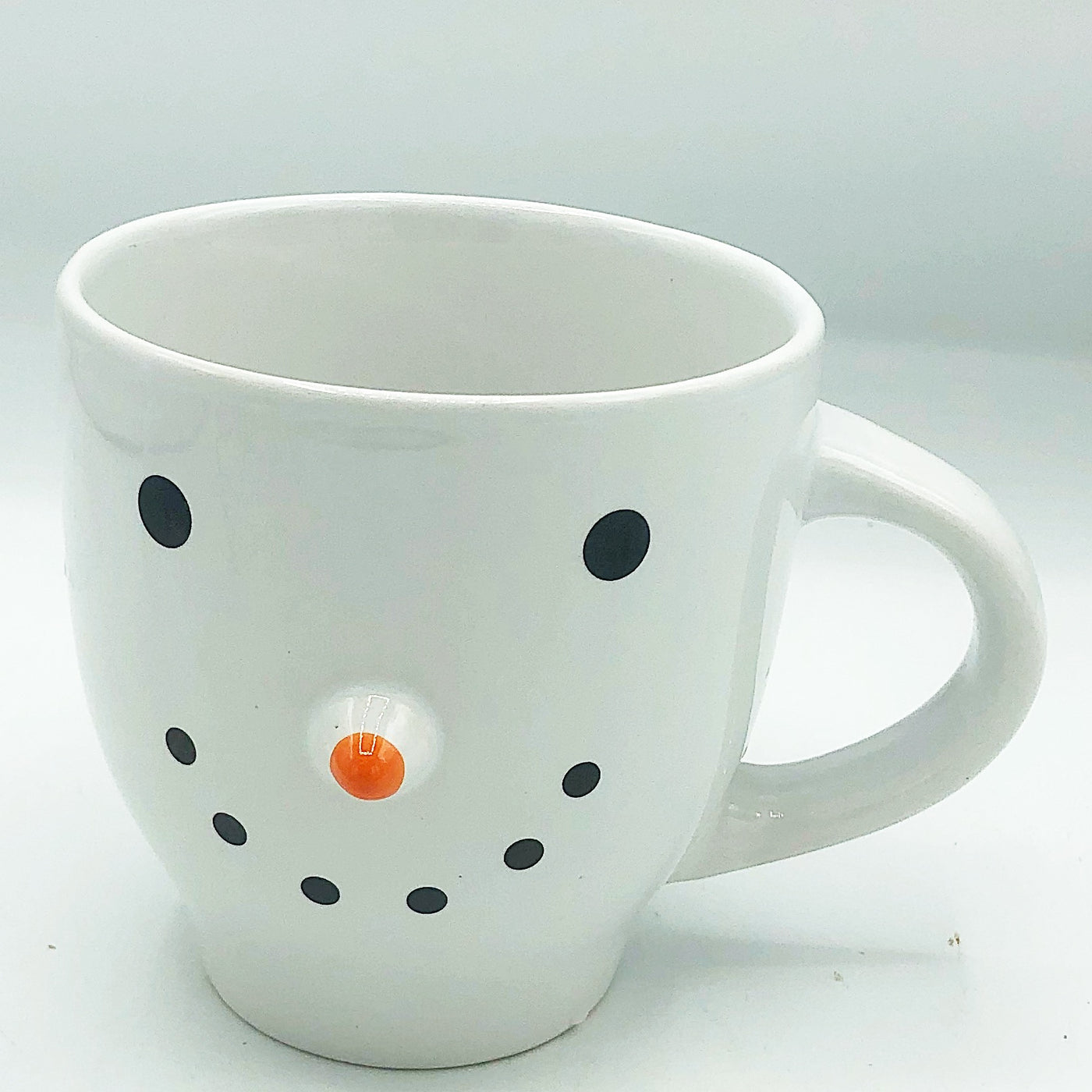 💙 Oversized Snowman Face Mug Royal Norfolk