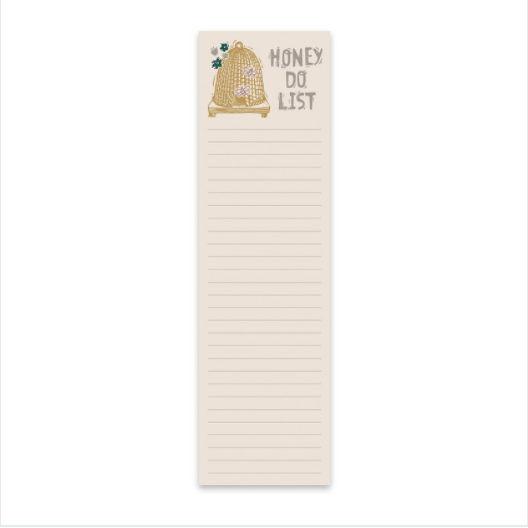 Honey Do List Bee Hive Magnetic List Notepad