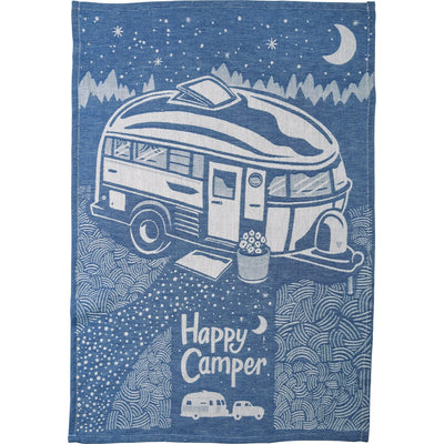 Happy Camper RV Camping Kitchen Towel