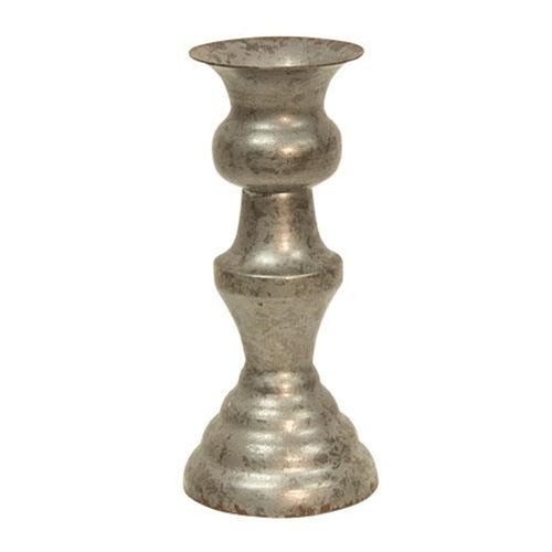 💙 Alette Pewter-Toned 5.5" Candle Holder