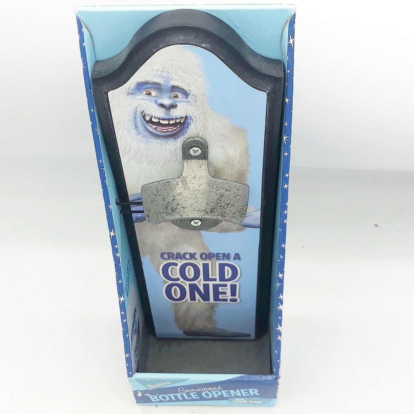 Wembley Snowcapped Bigfoot Bottle Opener With Catch Tray
