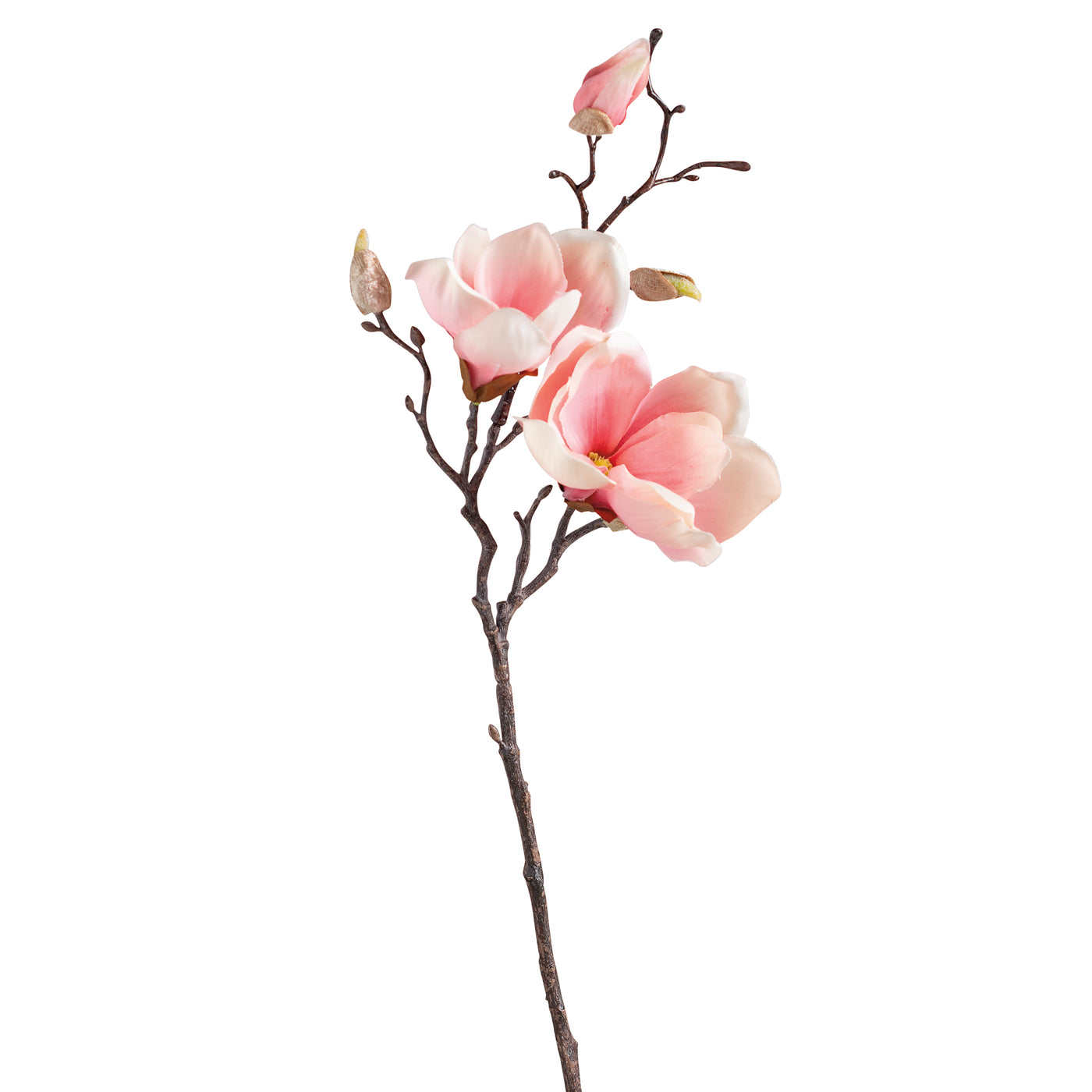 Pink Magnolia 19" Faux Floral Stem