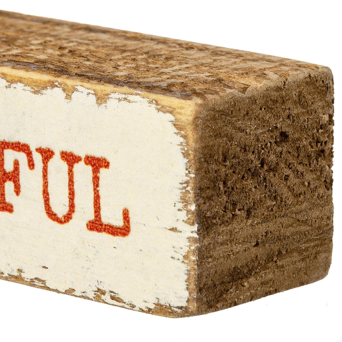 Be Thankful Mini 3.5" Wooden Block Sign