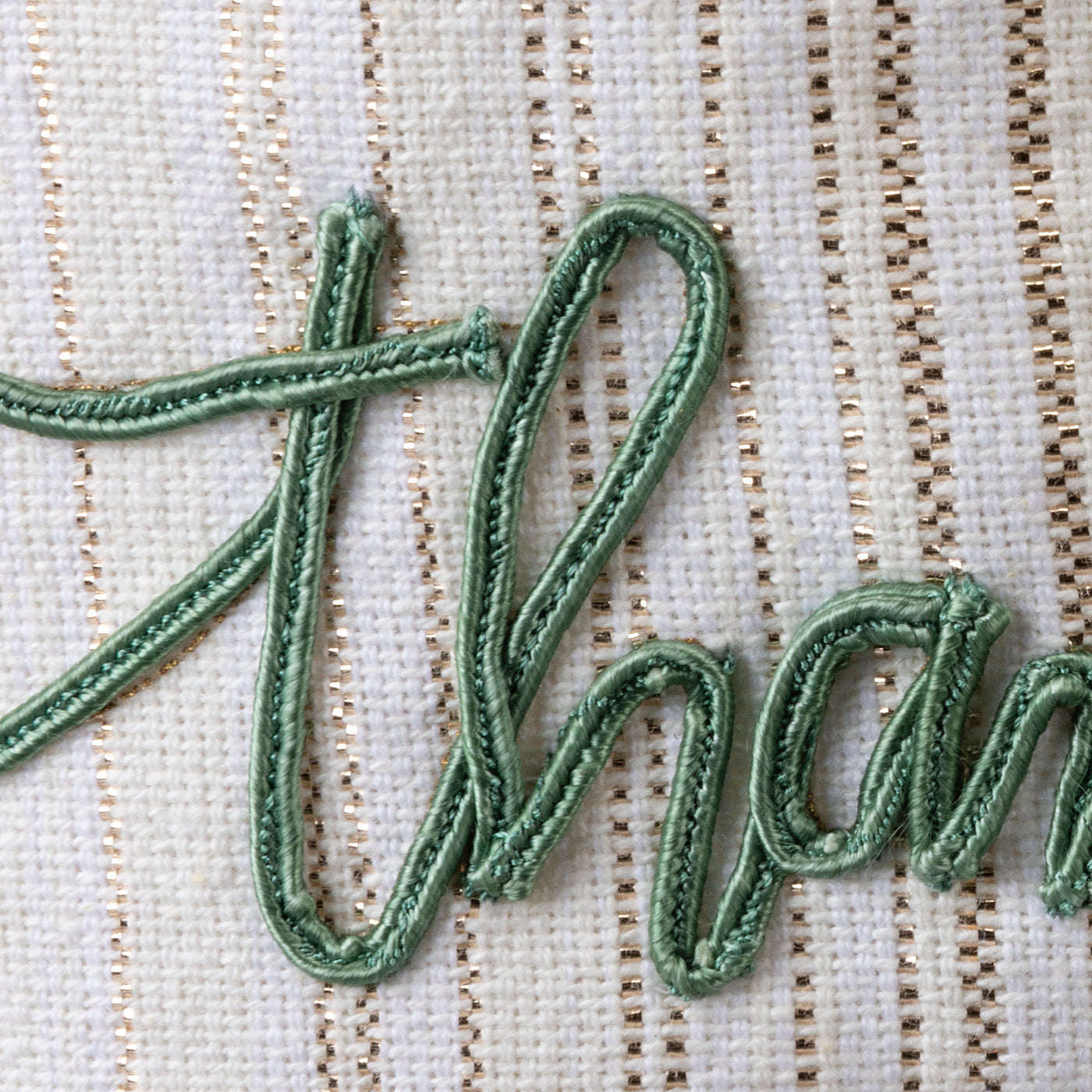 Thankful Embroidered Kitchen Towel