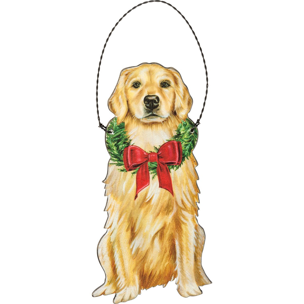 💙 Christmas Golden Retriever Ornament