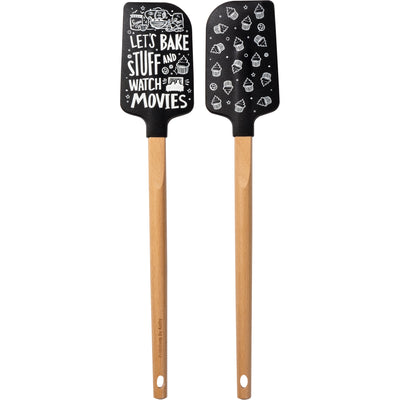 Let's Bake Stuff and Watch Movies Spatula