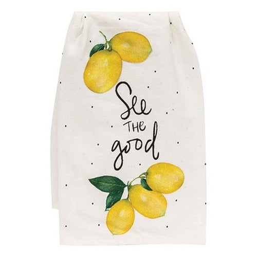 💙 See the Good Lemon Dish Towel