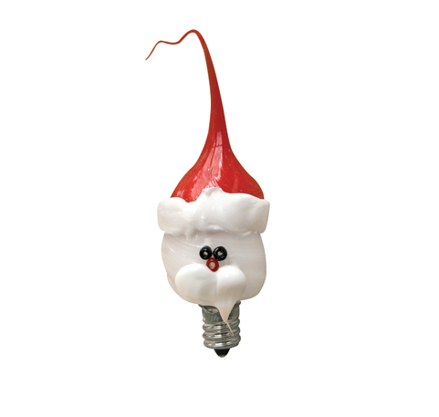 Santa Silicone Decorative 4 Watt Bulb