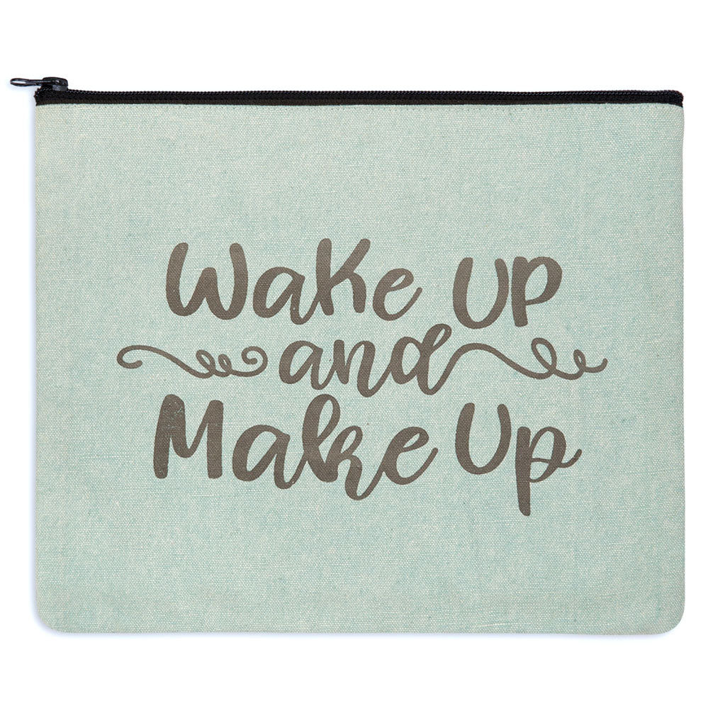 Wake Up and Make Up Makeup Travel Bag