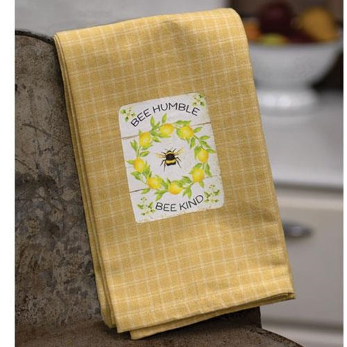 Bee Humble Bee Kind Dish Towel