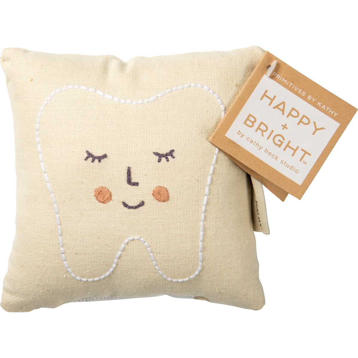 Tooth Fairy Pink Pillow With Pocket