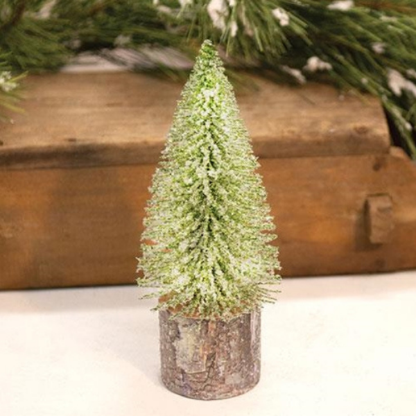 Iced Foxtail Pine 8" Faux Tree