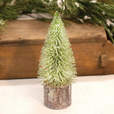 Iced Foxtail Pine 8" Faux Tree