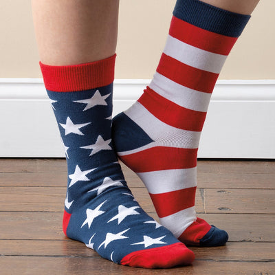 💙 Stars & Stripes American Flag Socks