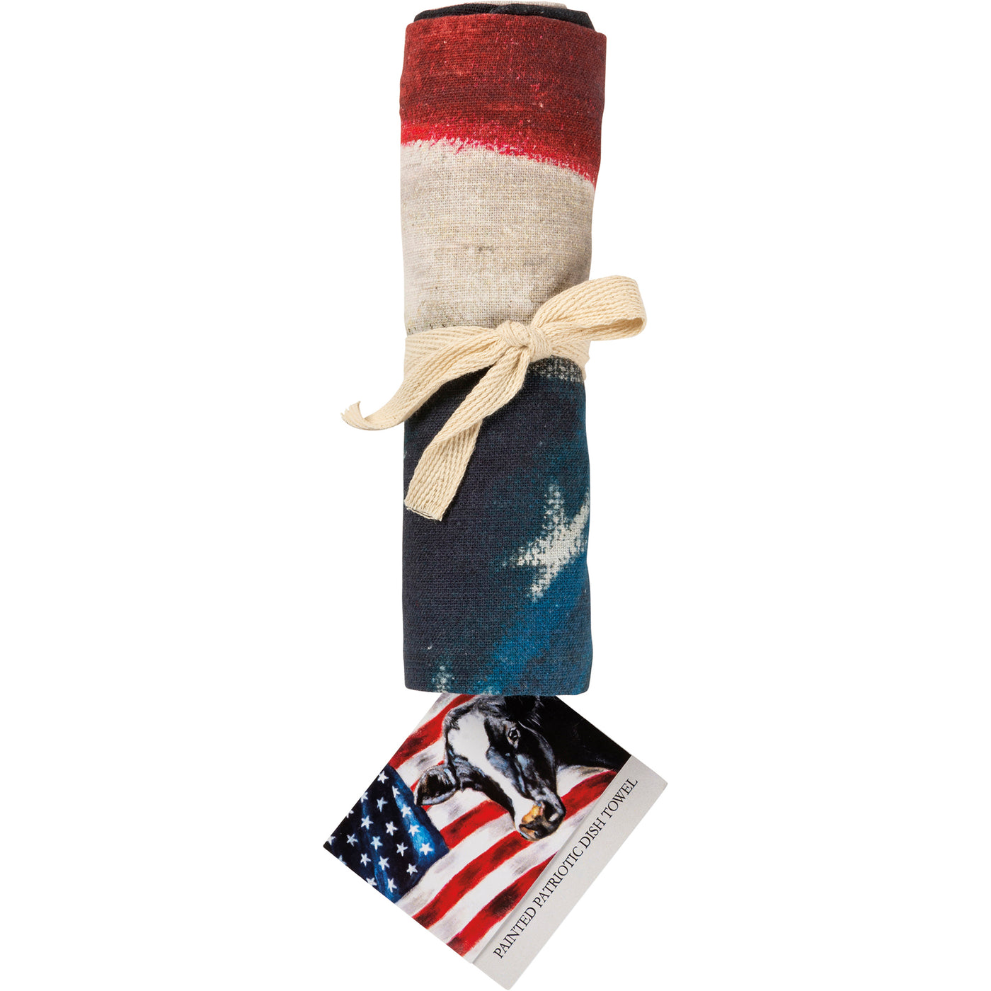 Surprise Me Sale 🤭 American Flag And Cow Dish Towel