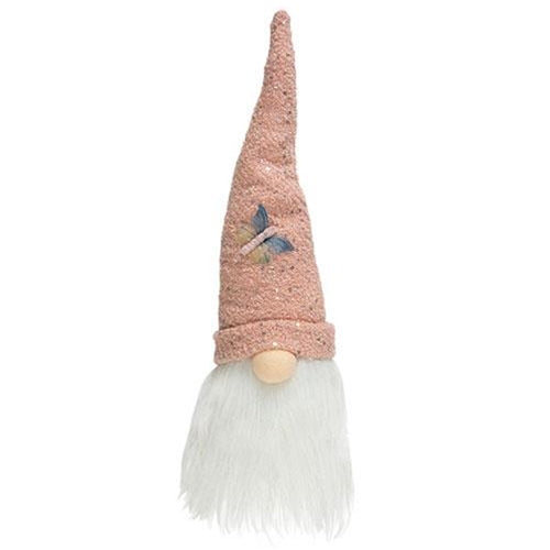 Bufferfly Sequined Hat Spring Gnome Head