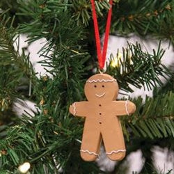 💙 Baby Gingerbread Cookie Resin Ornament