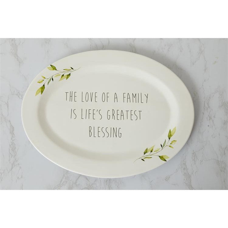 Love Of A Family Serving Platter