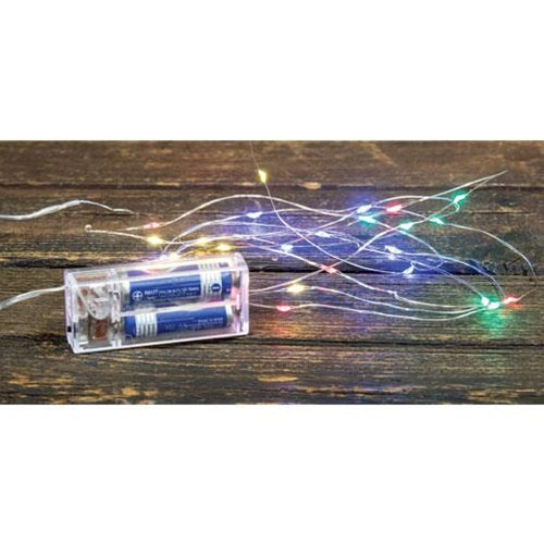 💙 LED Multi-Color 30 ct Bud Lights battery powered