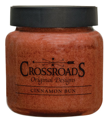 💙 Cinnamon Bun 16 oz Jar Candle Crossroads
