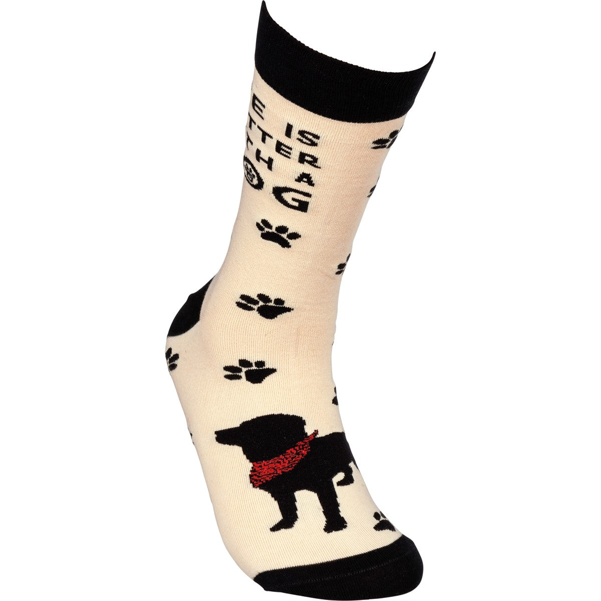 Life Is Better With A Dog Unisex Fun Socks