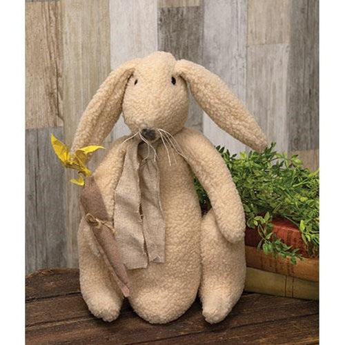 Otis the Bunny Natural Fabric Doll