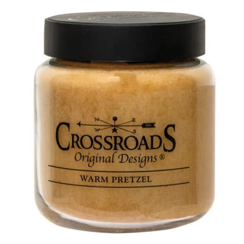 💙 Warm Pretzel 16 oz Jar Candle Crossroads