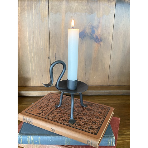Ross Taper Candle Holder Wrought Iron
