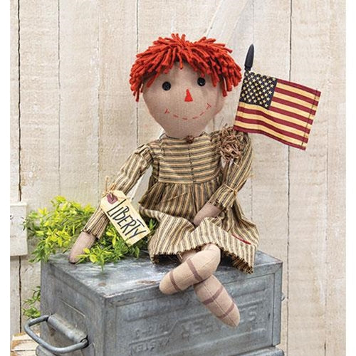 Liberty Annie Americana Primitive Doll