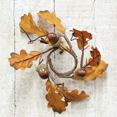 Oak & Acorn Small Candle Ring / Mini Wreath