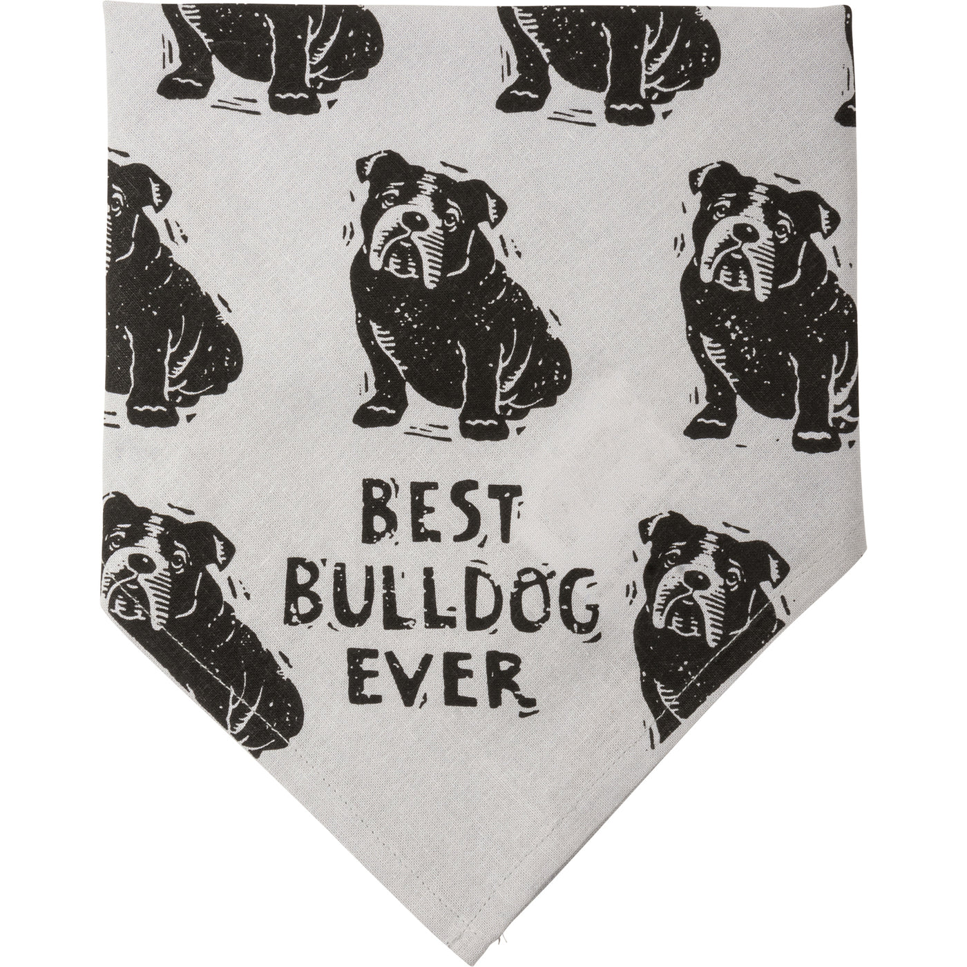 Surprise Me Sale 🤭 Best Bulldog Ever Love My Human Pet Bandana Large