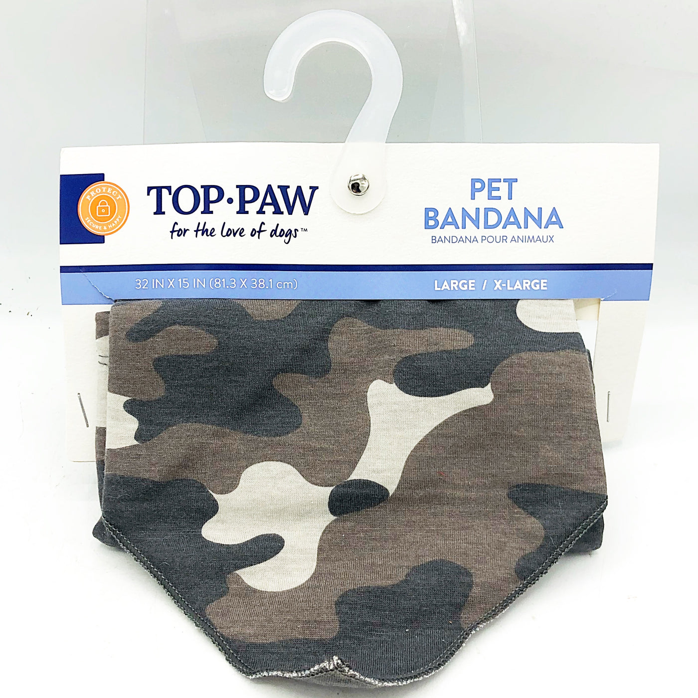 Top Paw Camouflage Dog Bandana Large - XL