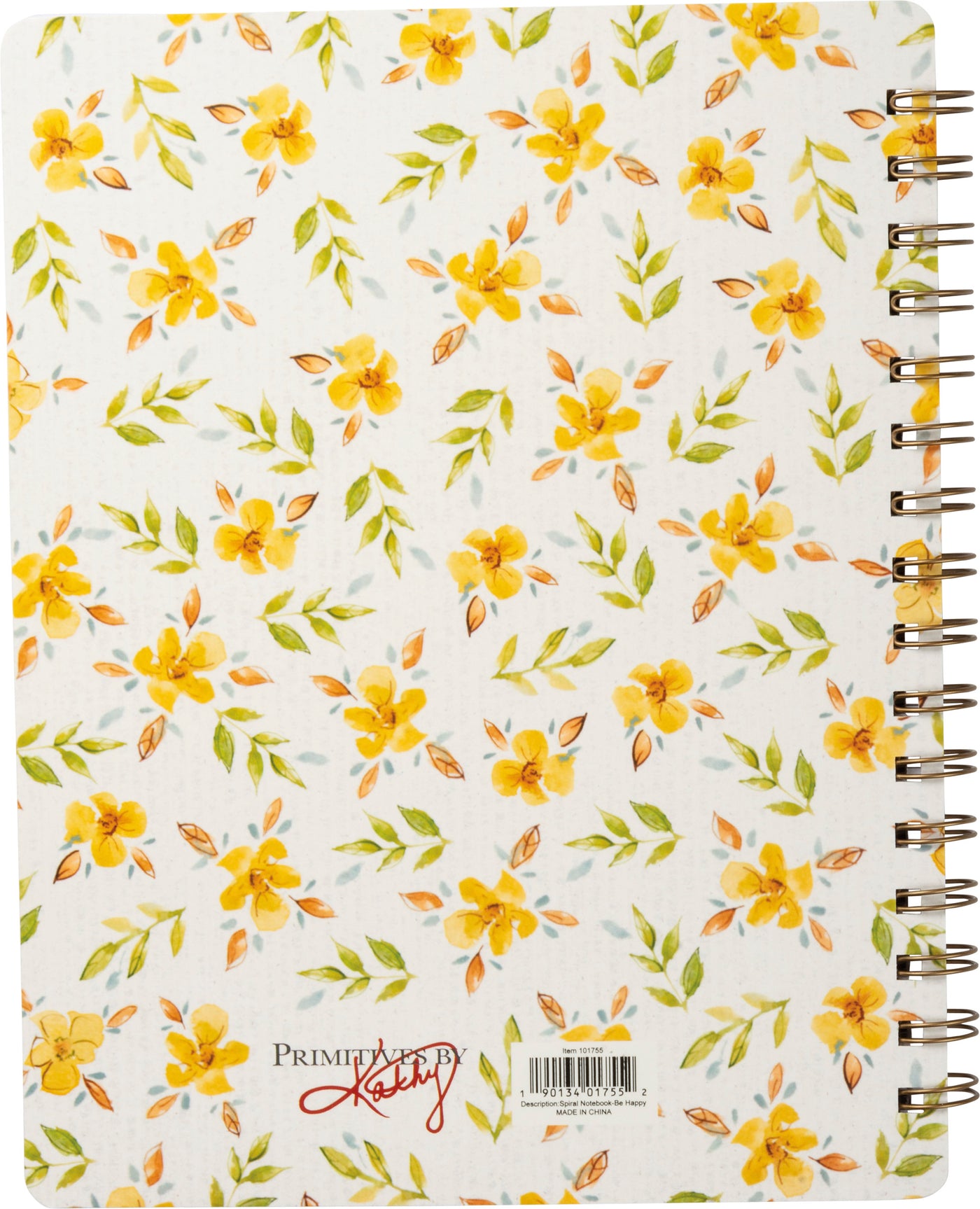 💙 Bee Happy Spiral Notebook