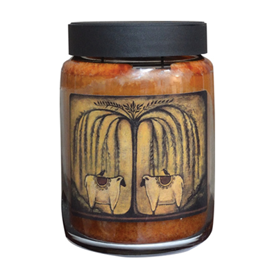 Willow and Sheep Buttered Maple Syrup 26 oz Jar Candle