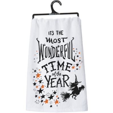 💙 Witch Most Wonderful Time Of The Year Kitchen Towel