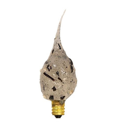 💙 Grey Vanilla Scented 4W Bulb With Candelabra Base